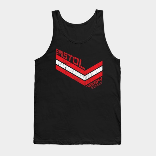 Football Is Everything - Bristol City FC 80s Retro Tank Top by FOOTBALL IS EVERYTHING